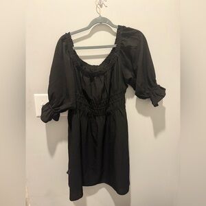 Black Baby Doll Dress